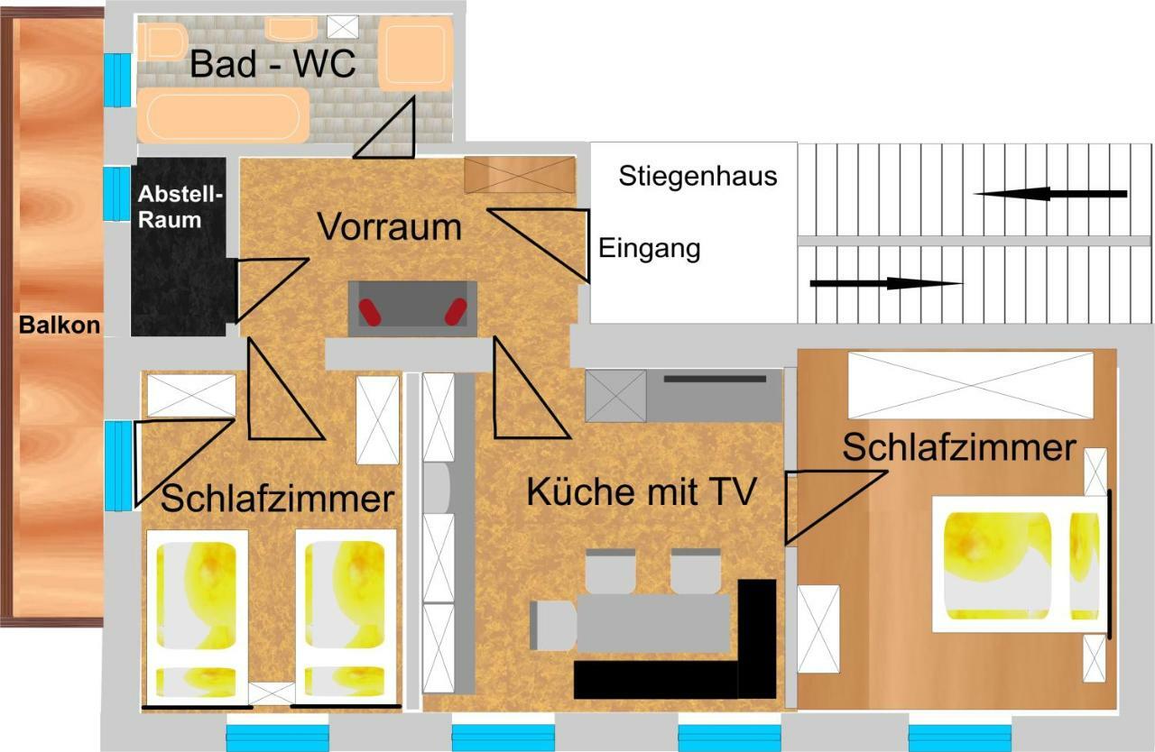 Ferienwohnung Familie Meinschad Rietz Eksteriør billede
